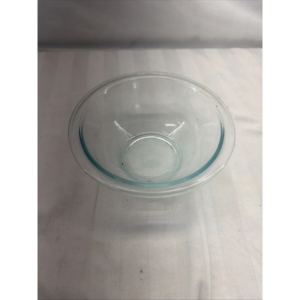 Vintage PYREX 322 Clear Glass Mixing Bowl 1 Qt Made In USA